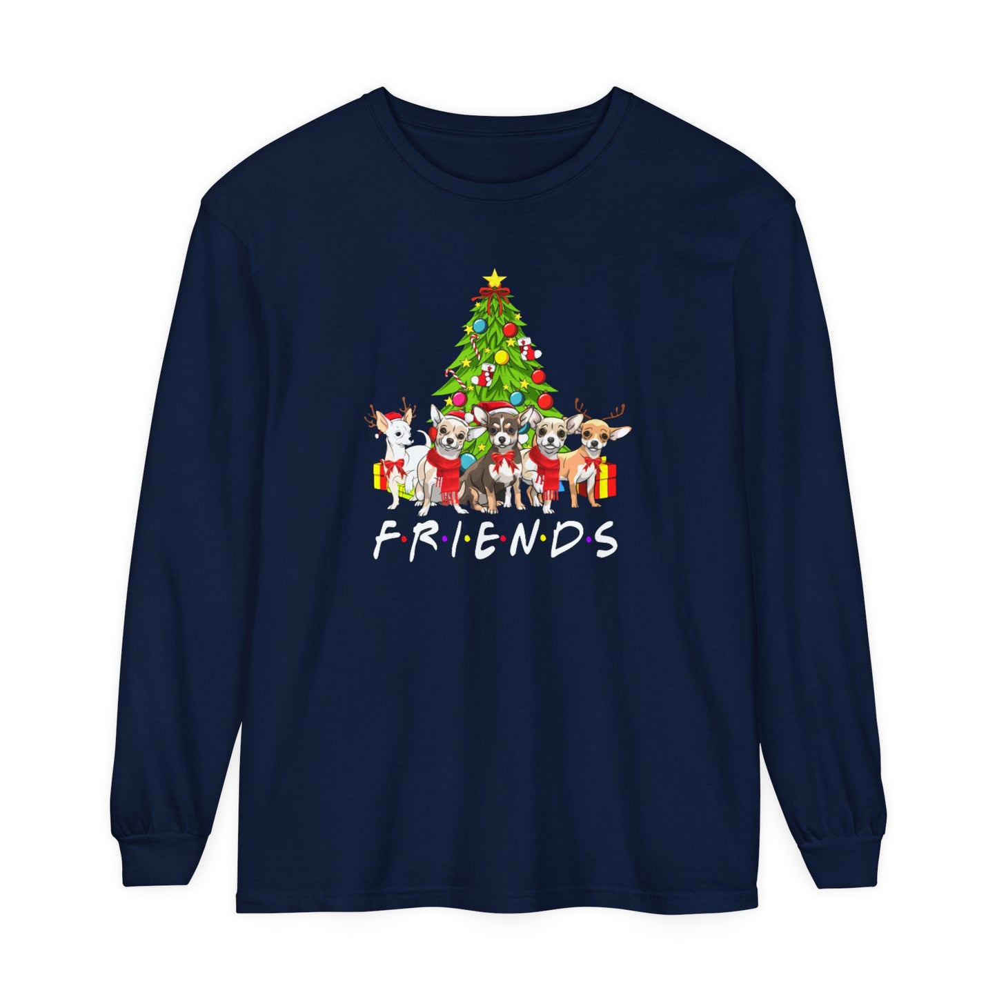 Friends Christmas Long Sleeve T-Shirt
