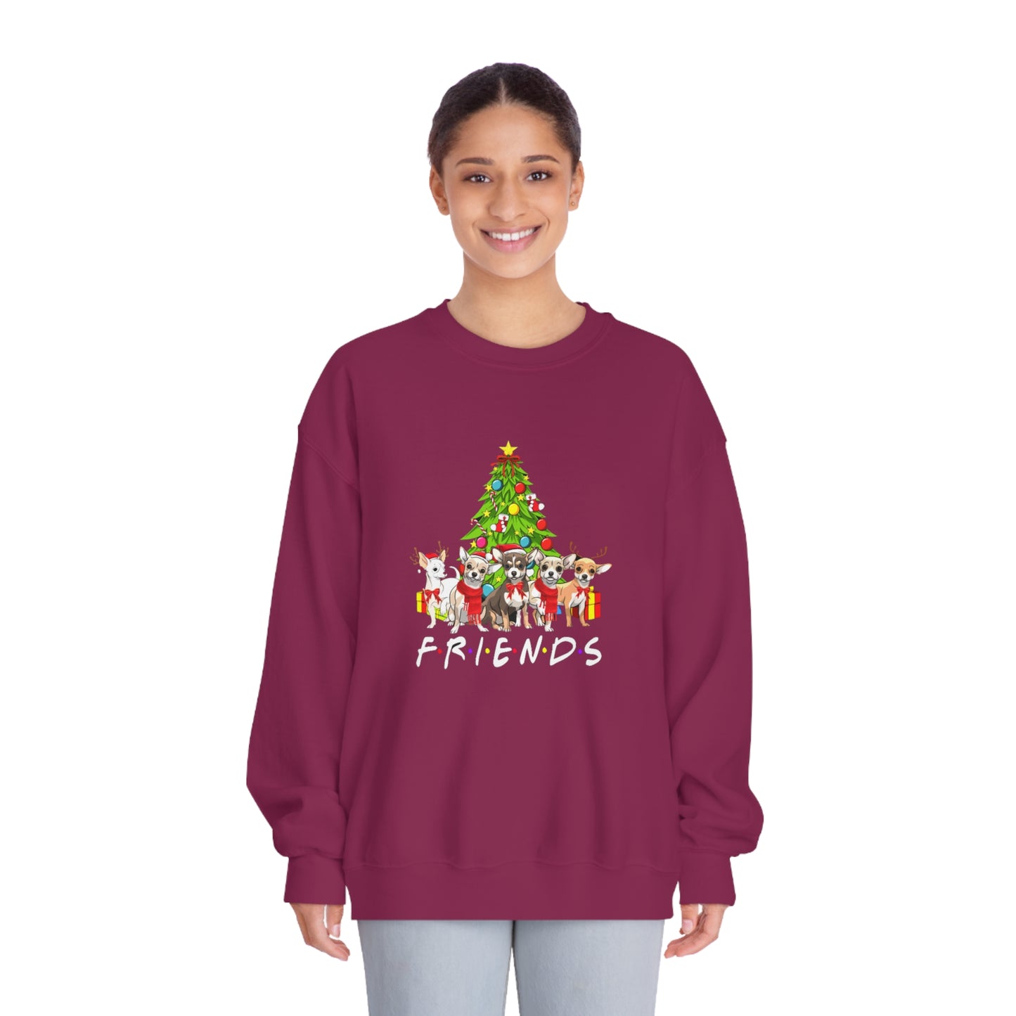 Friends Christmas Crewneck Sweatshirt