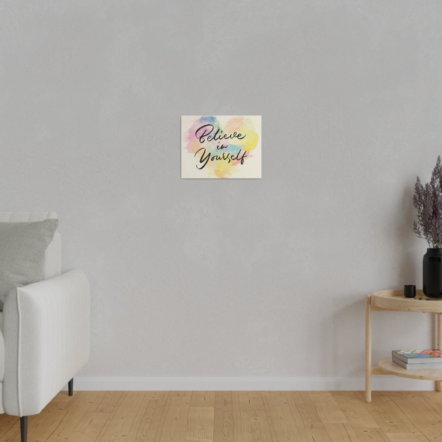 Believe In Yourself | Matte Canvas | Horizontal
