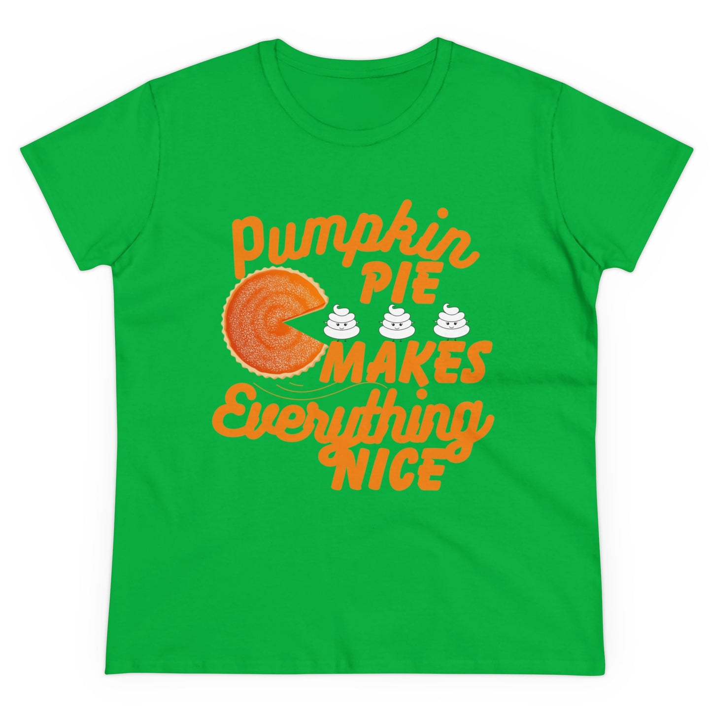 Pumpkin Spice Makes Everything Nice | Women's Midweight Cotton Tee