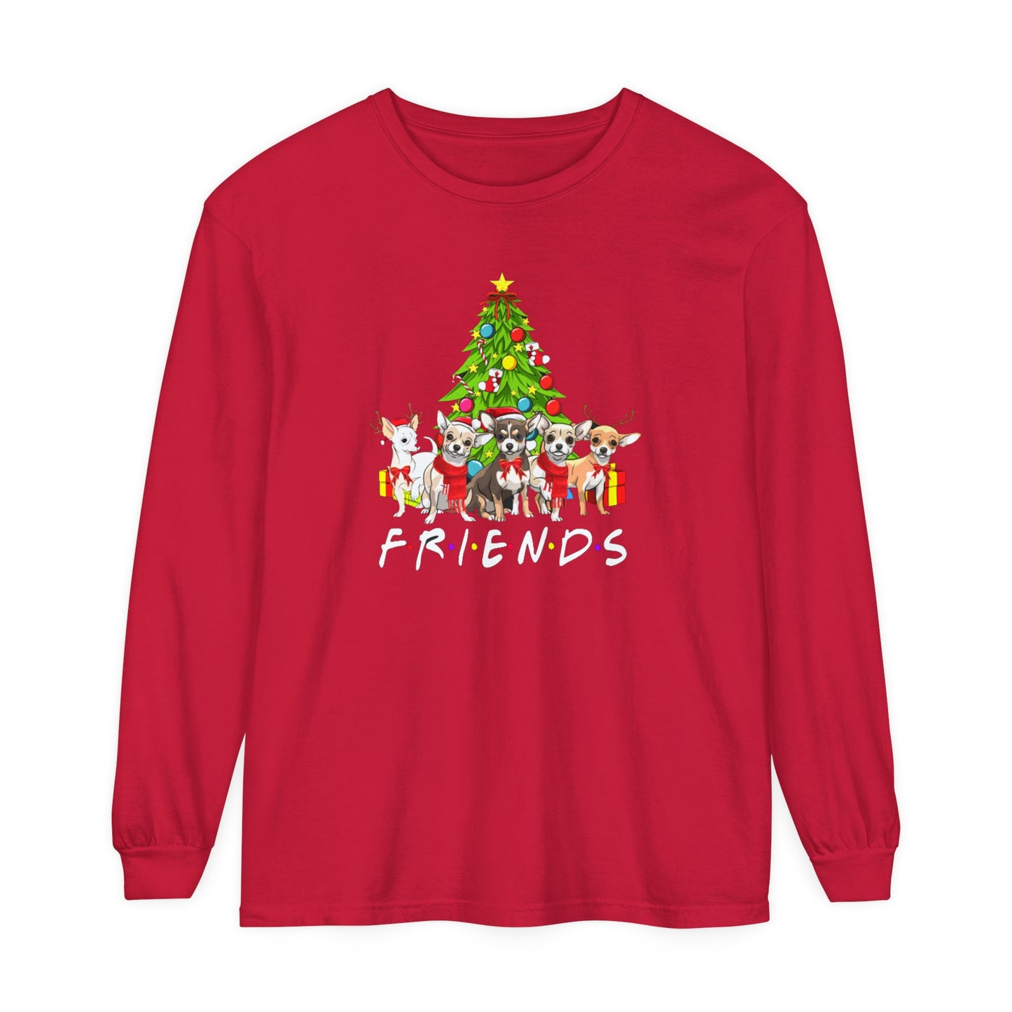 Friends Christmas Long Sleeve T-Shirt