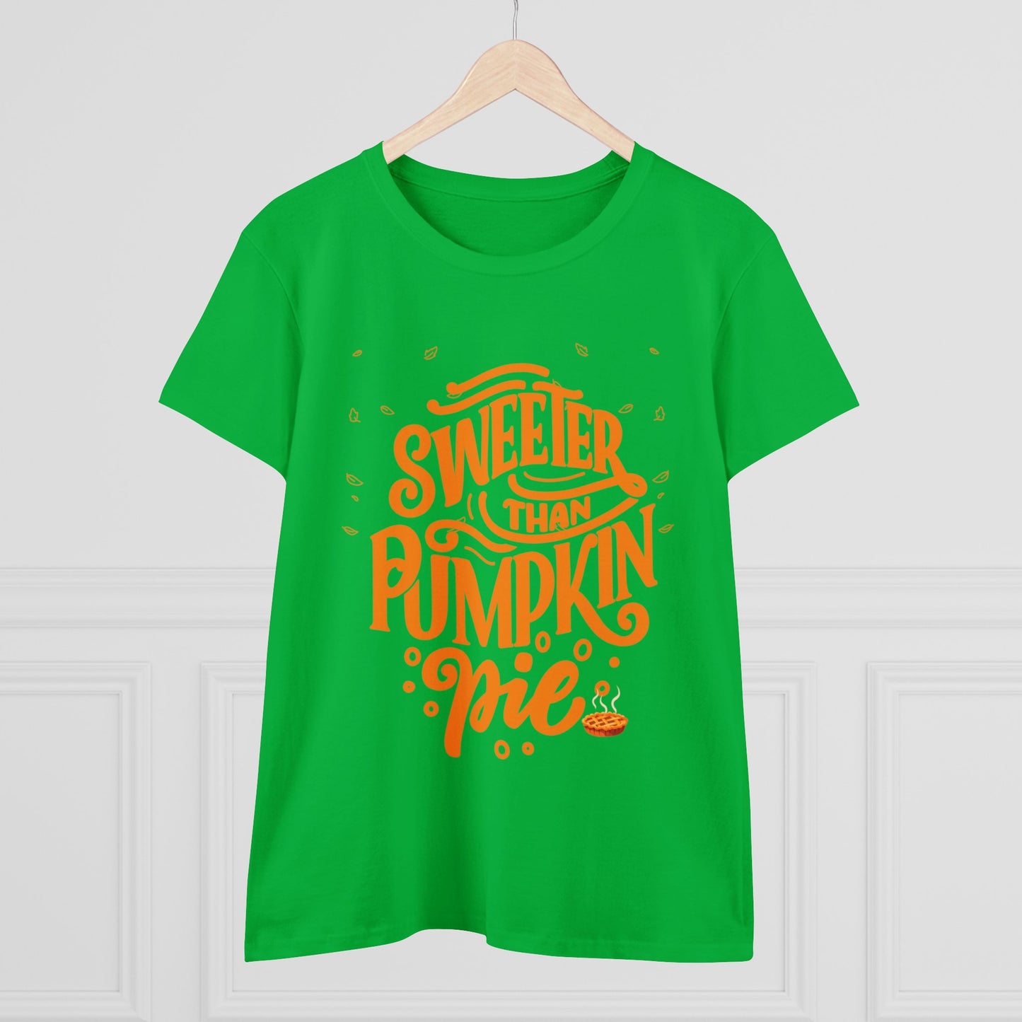 Sweeter Than Pumpkin Pie | Women's Midweight Cotton Tee