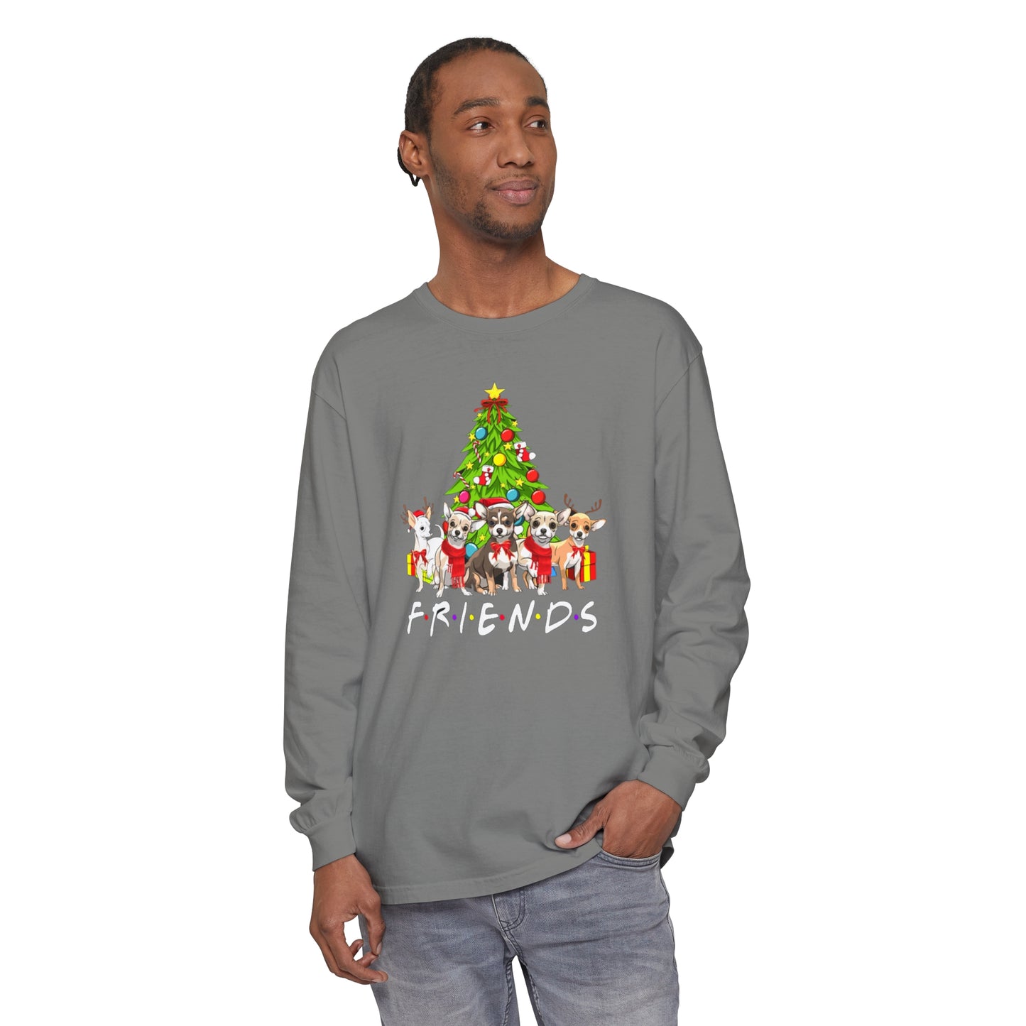 Friends Christmas Long Sleeve T-Shirt