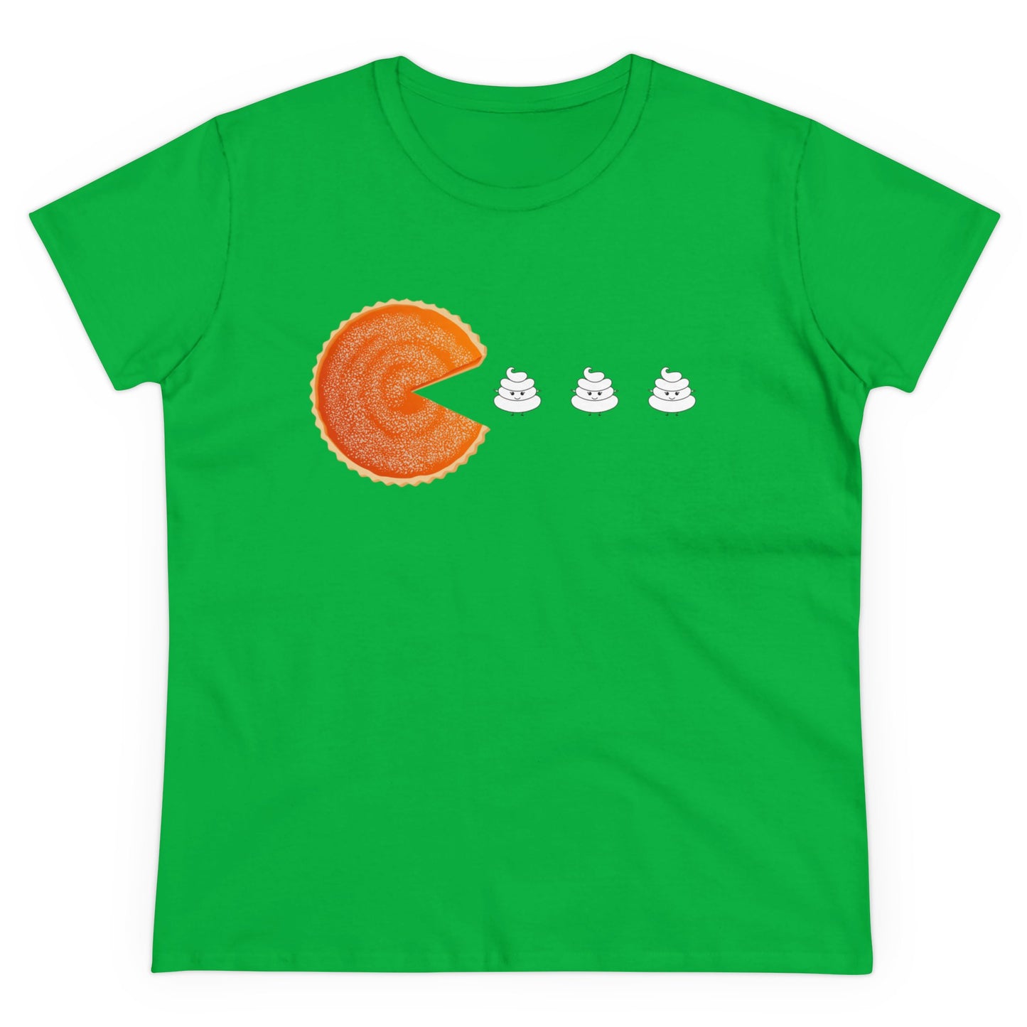 Women's Pac Man Fall Tee | Midweight Cotton Tee