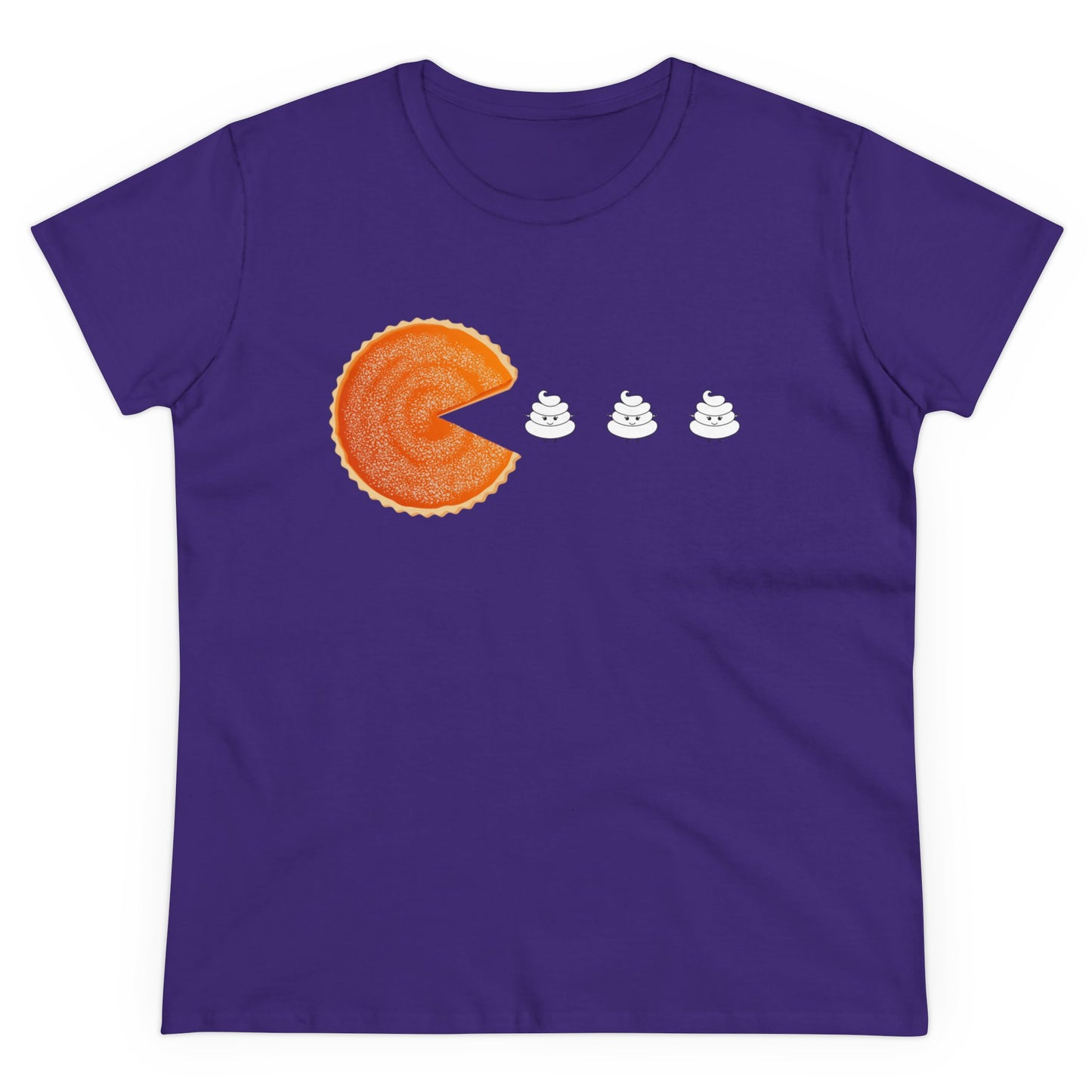 Women's Pac Man Fall Tee | Midweight Cotton Tee