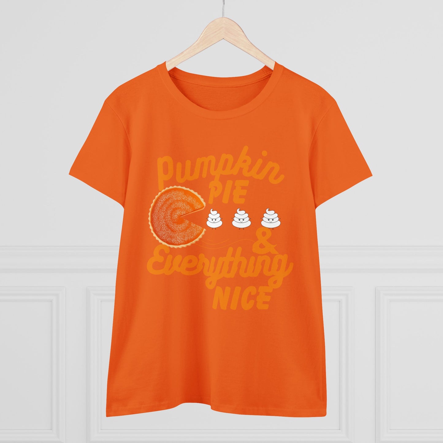 Women's Pumpkin Spice & Everything Nice | Midweight Cotton Tee