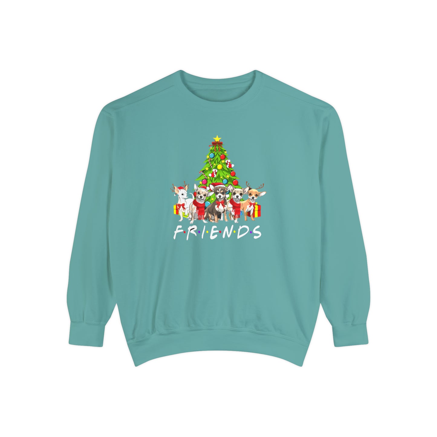 Friends Christmas Sweatshirt | Unisex Christmas Friends Sweatshirt