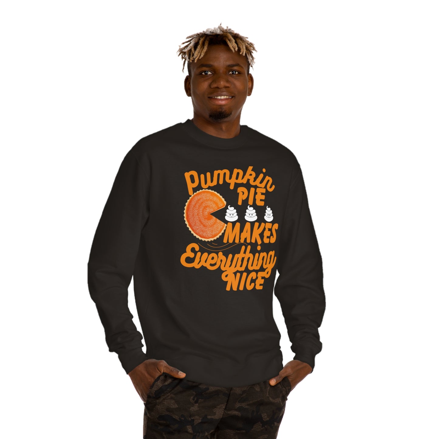 Unisex | Pumpkin Spice Maks Everything Nice | Crew Neck Sweatshirt |
