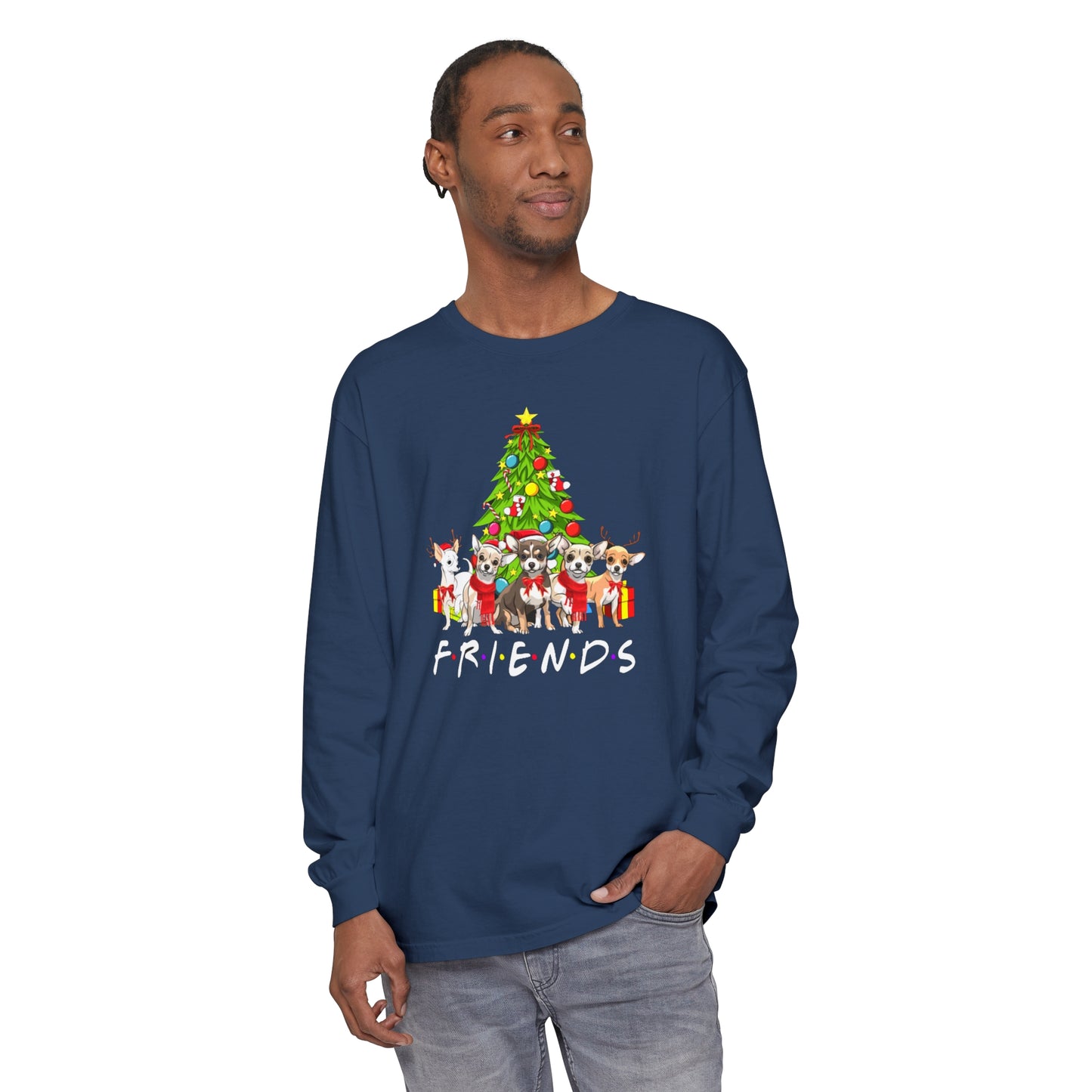 Friends Christmas Long Sleeve T-Shirt