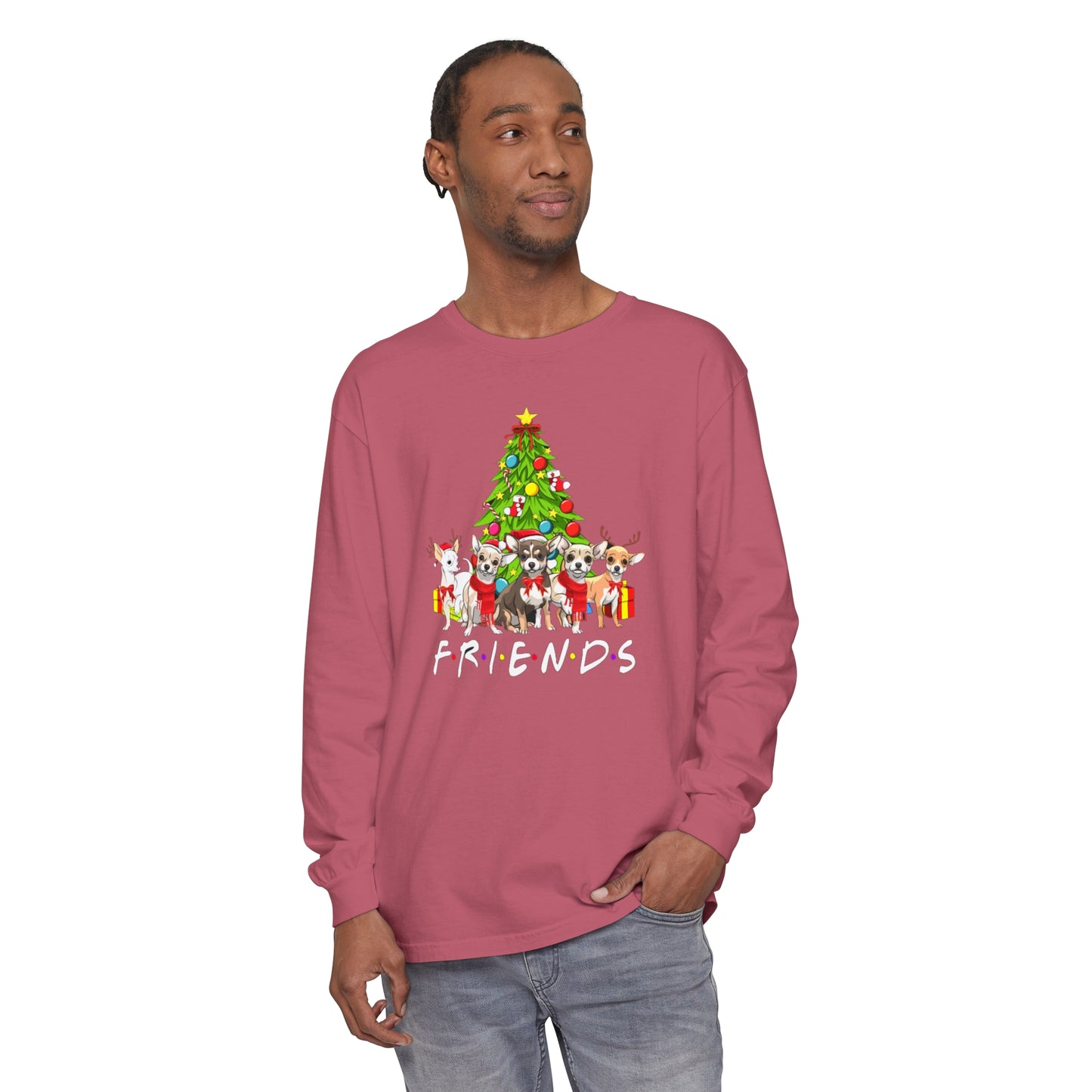 Friends Christmas Long Sleeve T-Shirt