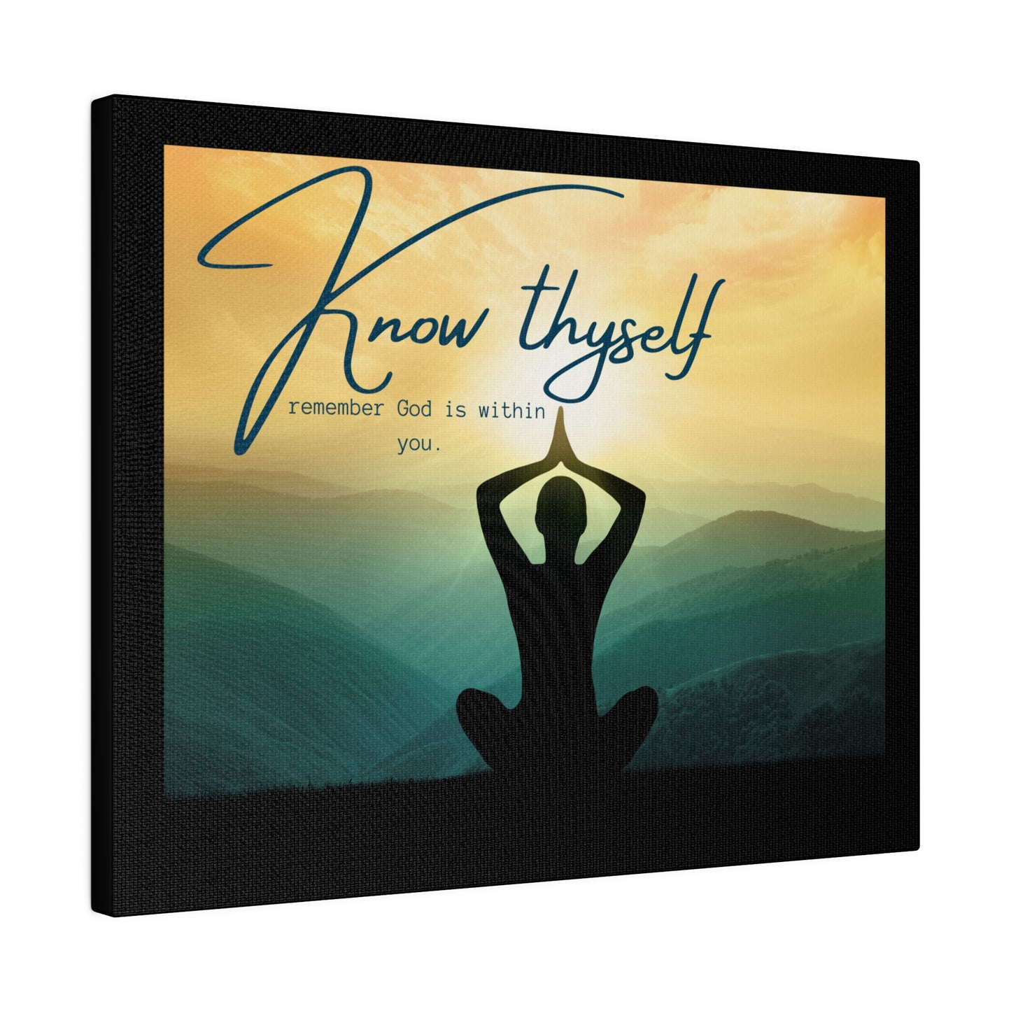 Know Thyself | Matte Canvas | Stretched, 0.75"