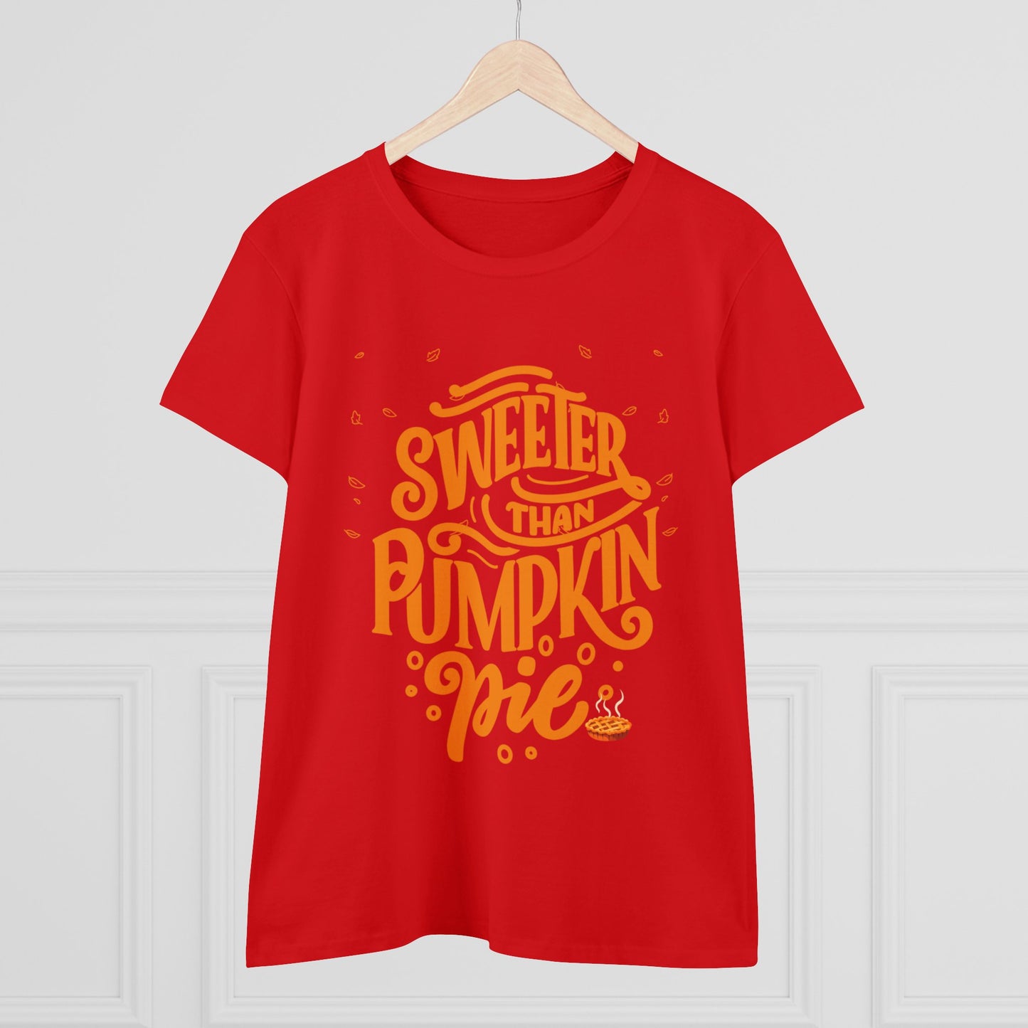 Sweeter Than Pumpkin Pie | Women's Midweight Cotton Tee