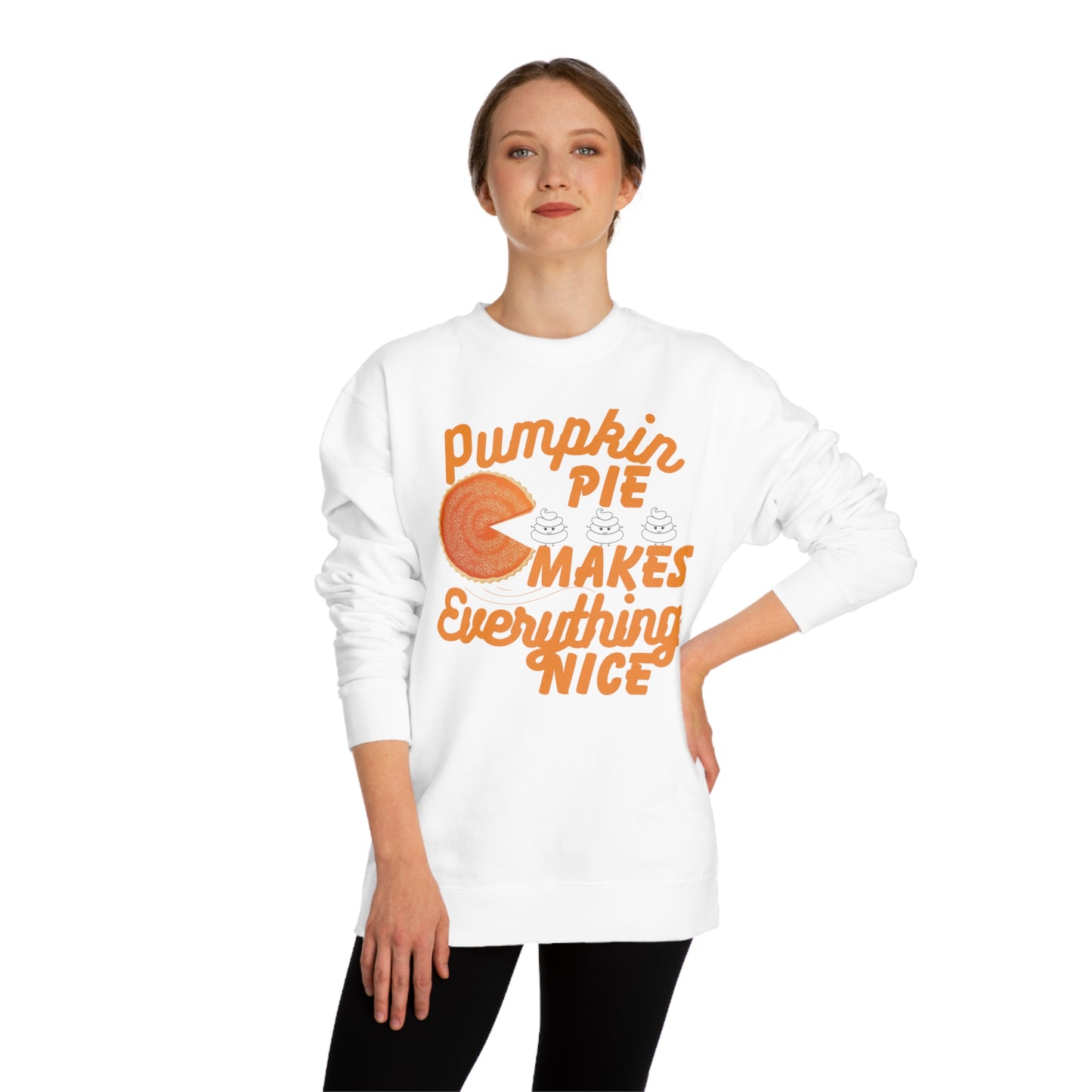 Unisex | Pumpkin Spice Maks Everything Nice | Crew Neck Sweatshirt |