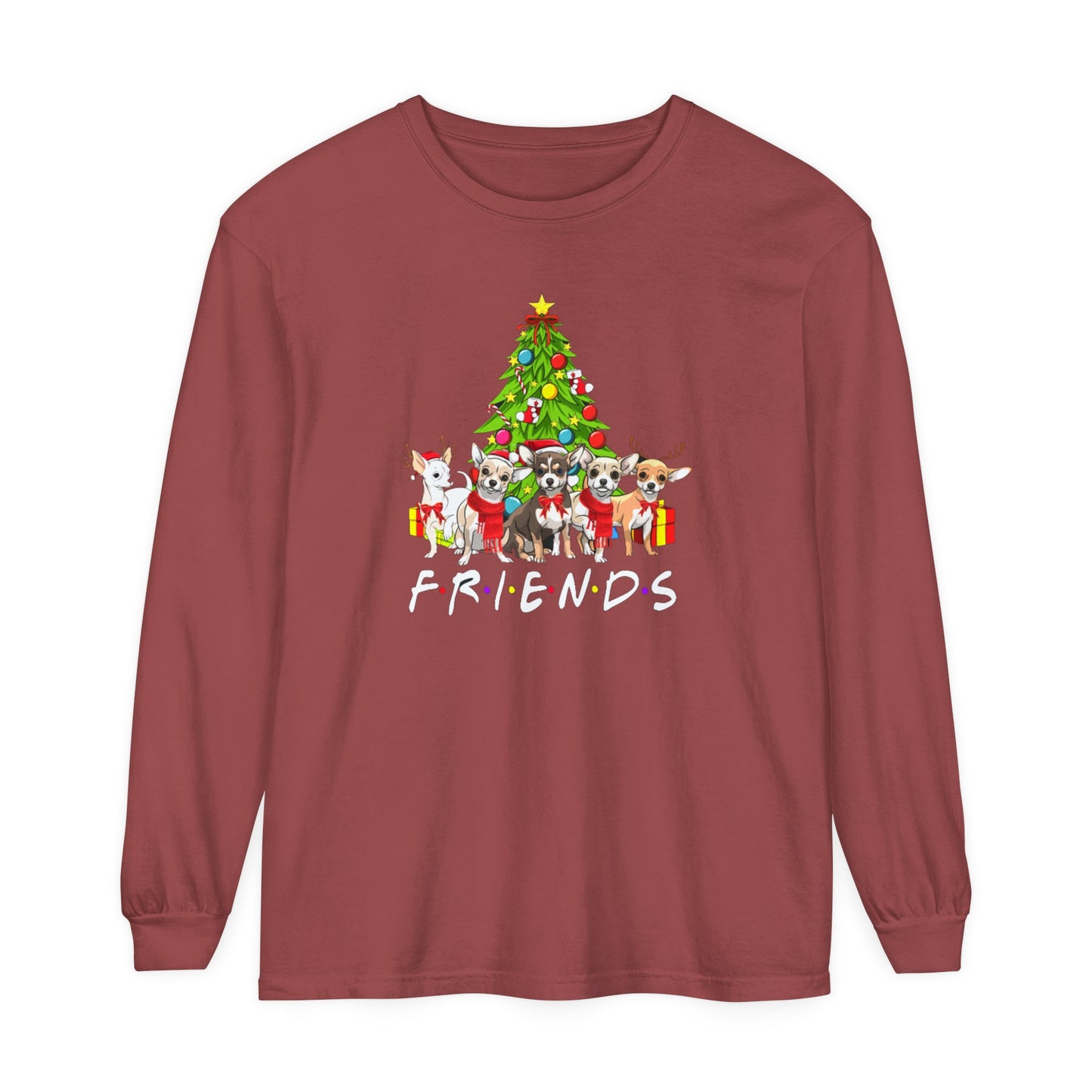 Friends Christmas Long Sleeve T-Shirt