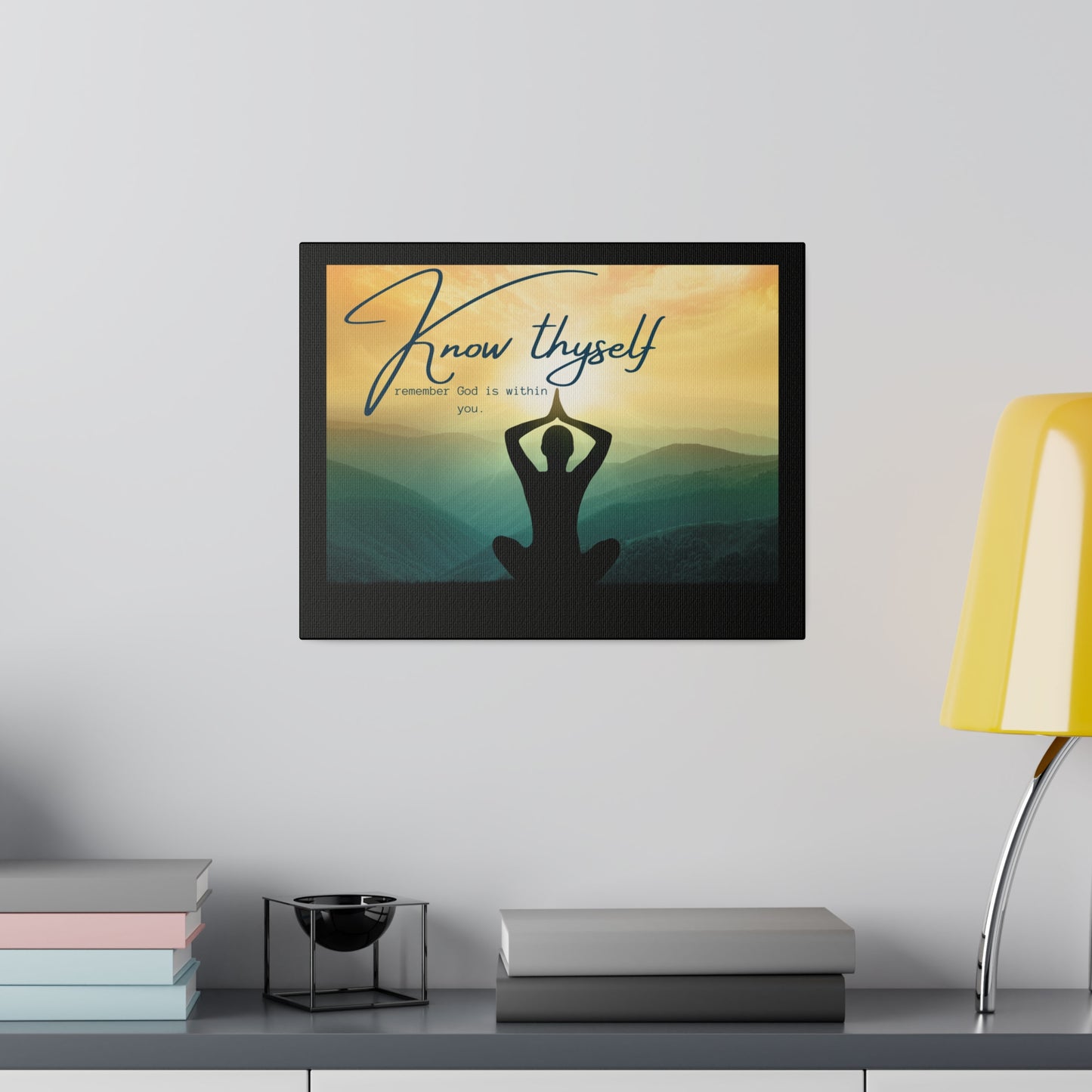 Know Thyself | Matte Canvas | Stretched, 0.75"