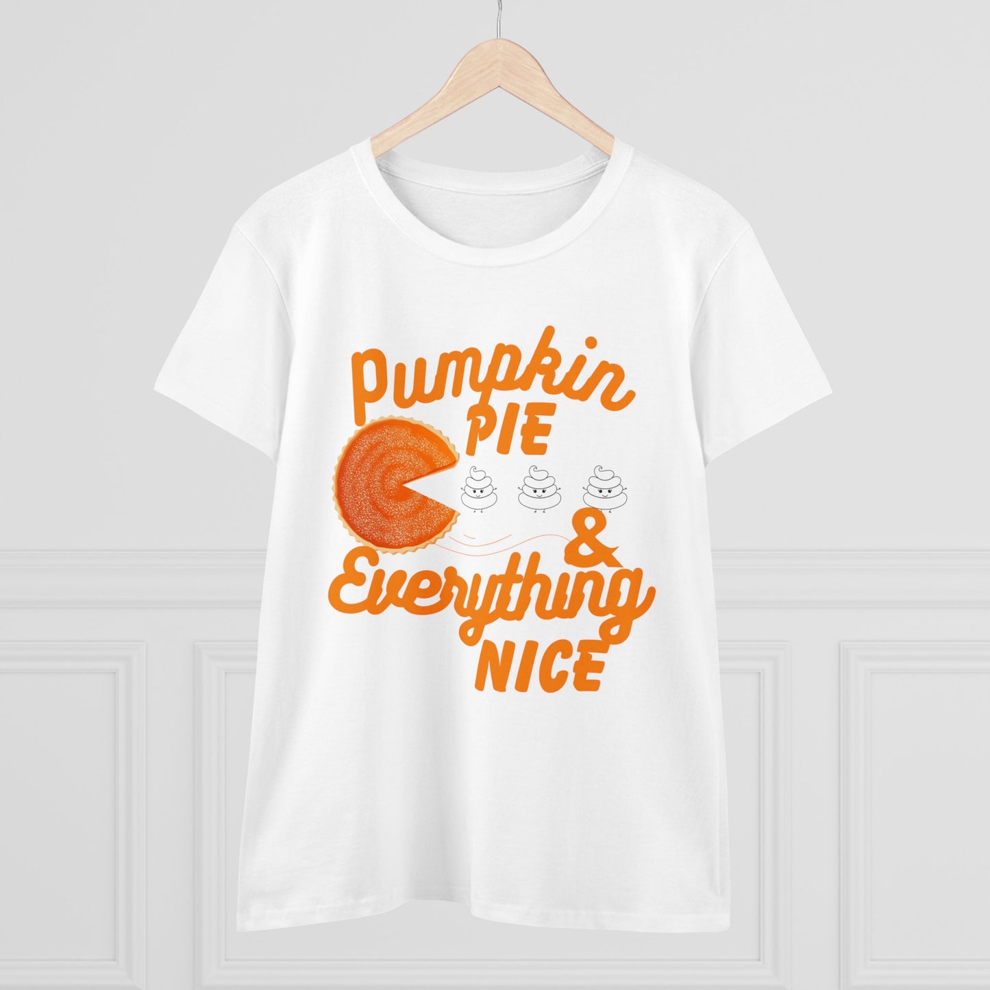 Women's Pumpkin Spice & Everything Nice | Midweight Cotton Tee