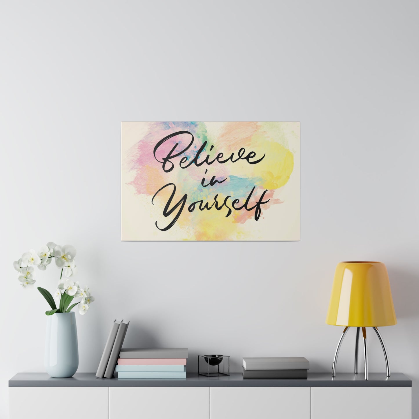 Believe In Yourself | Matte Canvas | Horizontal