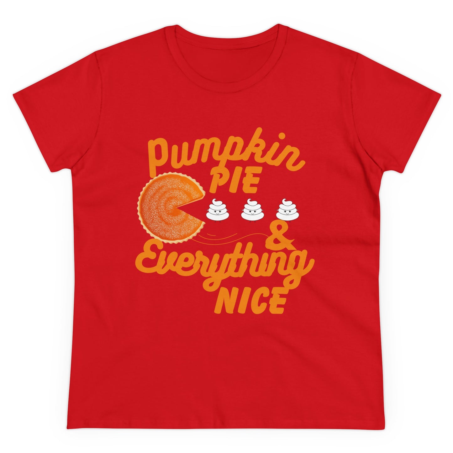 Women's Pumpkin Spice & Everything Nice | Midweight Cotton Tee