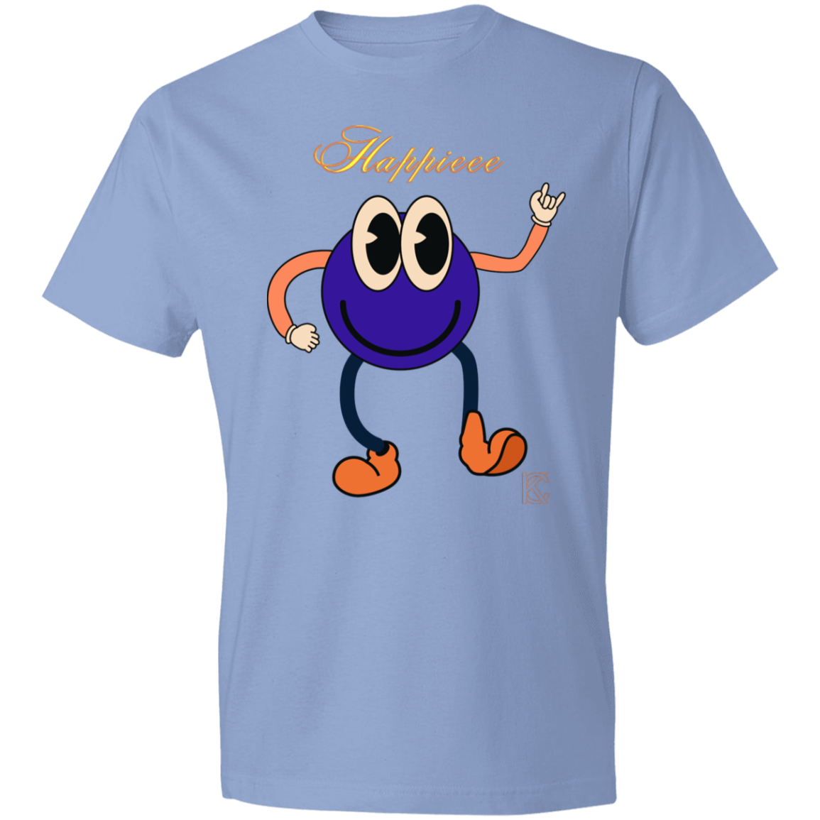 Men Happieee Lightweight T-Shirt