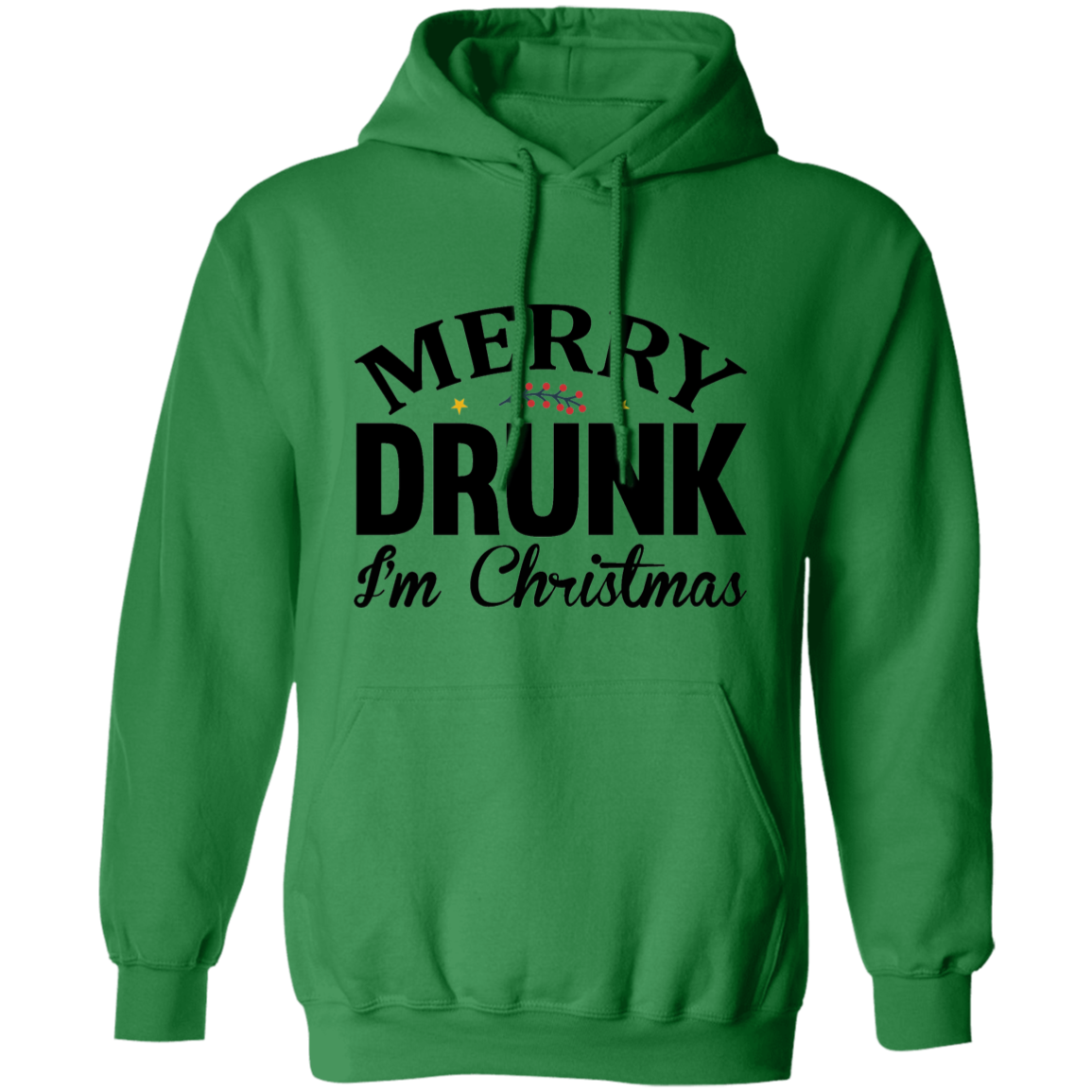 Merry Drunk Christmas | Pullover Hoodie
