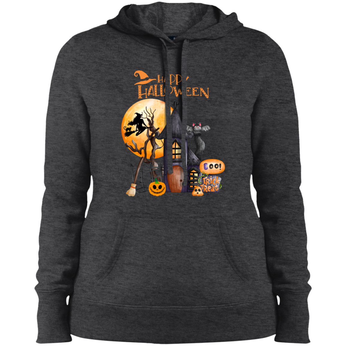 Happy Halloween Hooded Sweatshirt