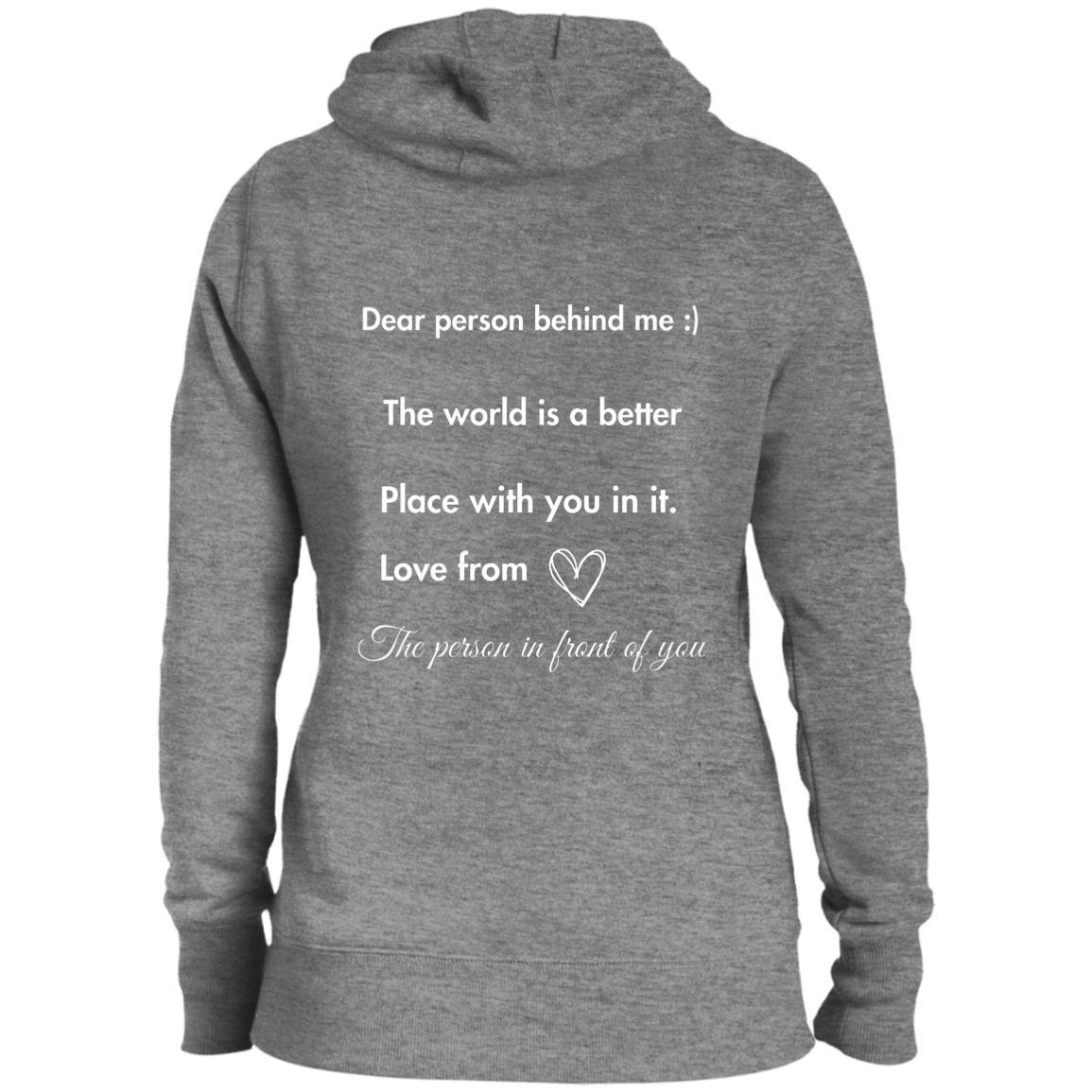 You Are Enough Pullover Hooded Sweatshirt