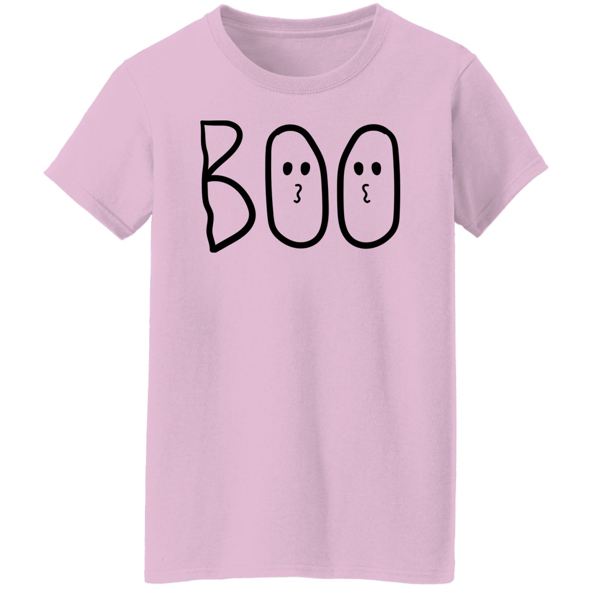 Boo Creepy Ladies T-Shirt