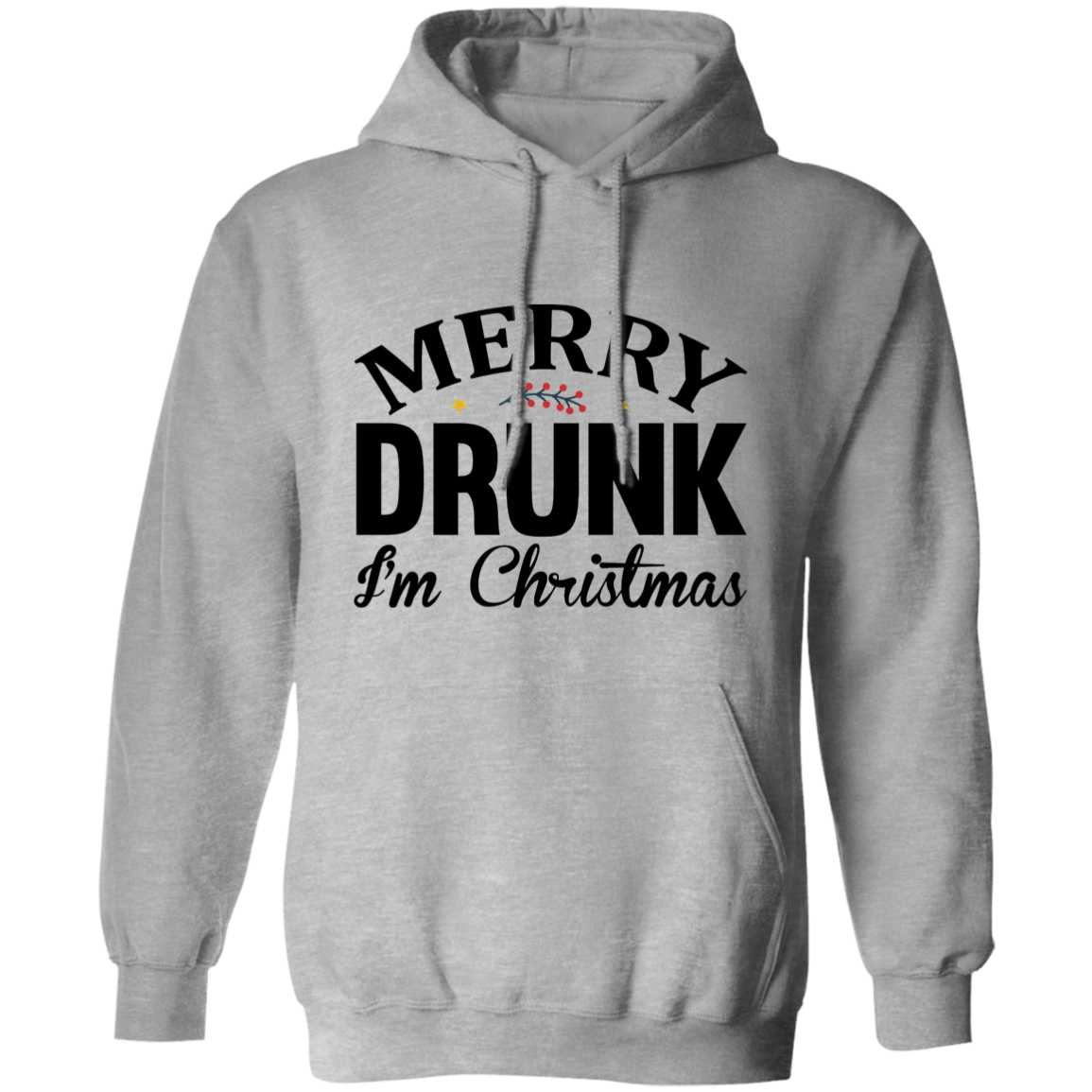 Merry Drunk Christmas | Pullover Hoodie