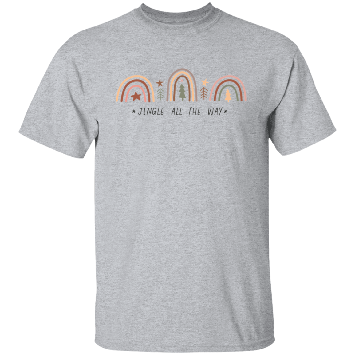 Jungle All The Way T-Shirt | Christmas T-Shirt