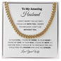 Cuban Link Chain | To My Amazing Husband