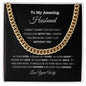 Cuban Link Chain | To My Amazing Husband