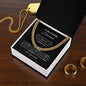 Cuban Link Chain | To My Amazing Husband
