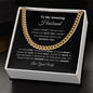 Cuban Link Chain | To My Amazing Husband