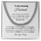 Cuban Link Chain | To My Amazing Husband