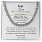 CUBAN LINK CHAIN | TO MY SON | LOVE MOM