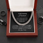 Cuban Link Chain | To My Amazing Husband