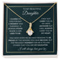 To My Daughter | Alluring Beauty Necklace