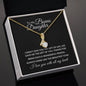 To My Bonus Daughter | Alluring Beauty Necklace
