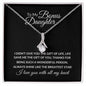 To My Bonus Daughter | Alluring Beauty Necklace
