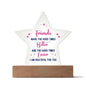 Good Friends | Besties | Best Friend | Acrylic Star Plaque