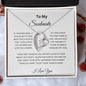 FOREVER LOVE NECKLACE/WB