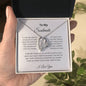 FOREVER LOVE NECKLACE/WB