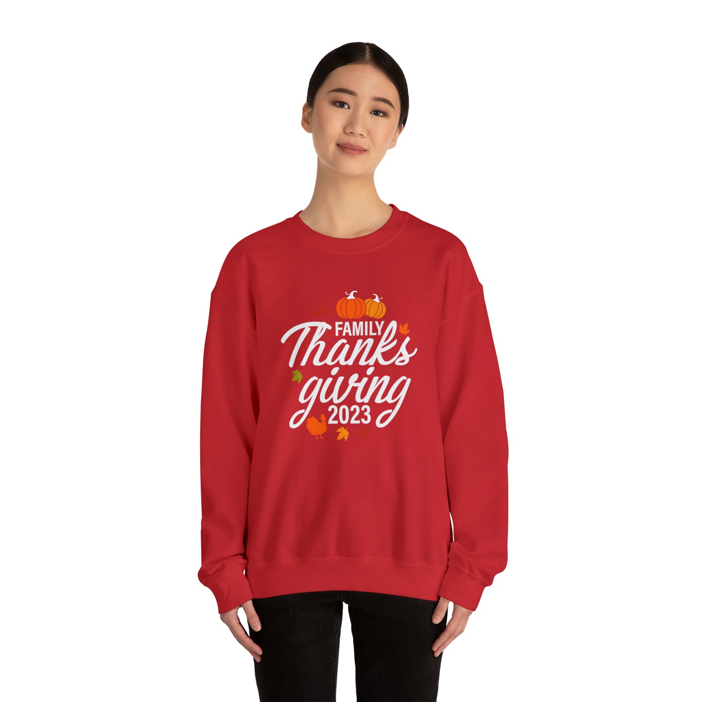 Family Thanksgiving 2023 | Unisex Crewneck Sweatshirt | Family Sweatshirt