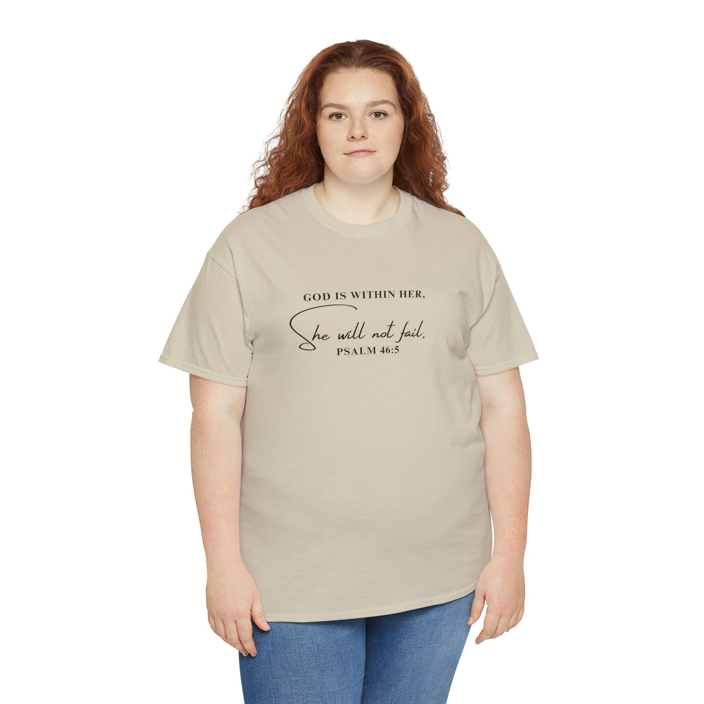 God Is Within Her | Cotton Tee