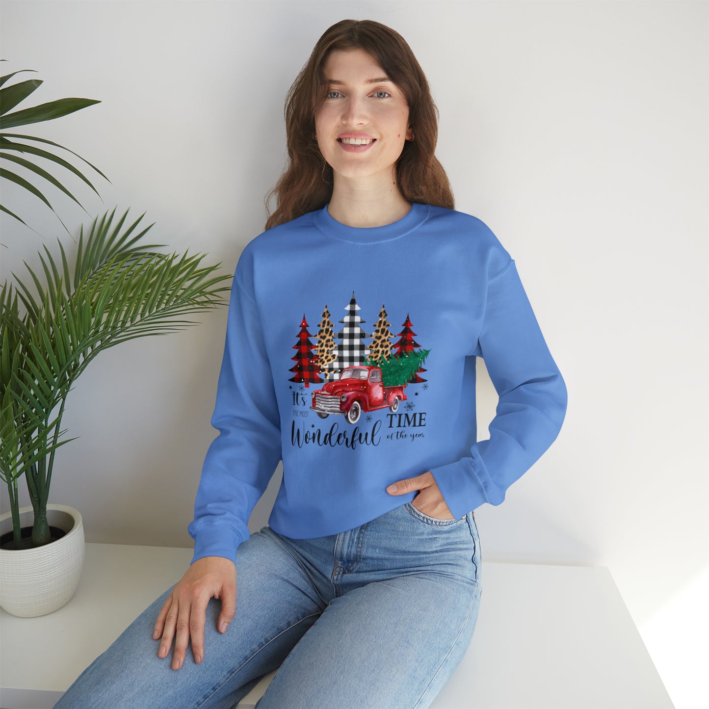 The Most Wonderful Time Of The Year | Crewneck Sweatshirt | Christmas Sweatshirt