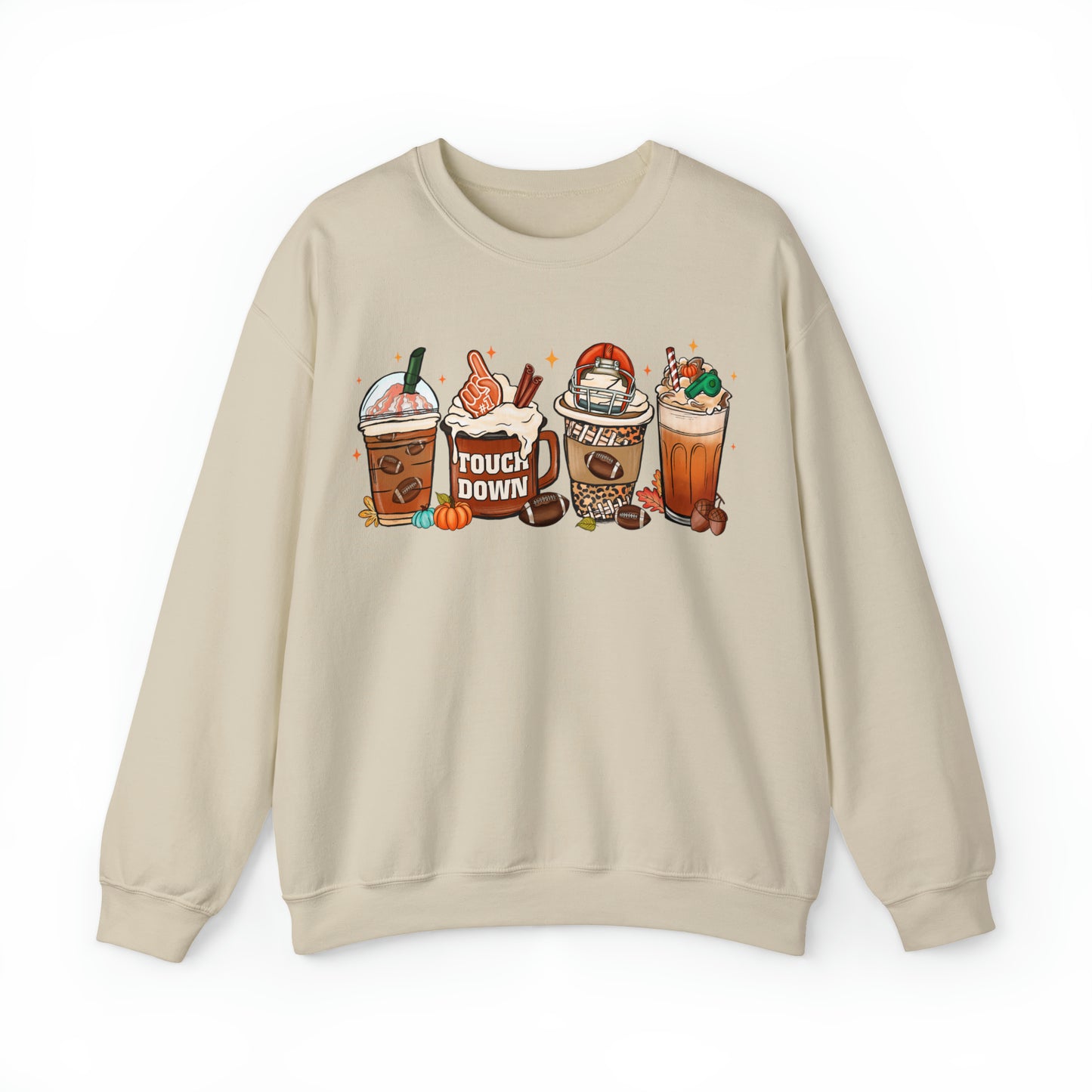 Football Autum Fall| Crewneck Sweatshirt | Falls Favorite Sweatshirt