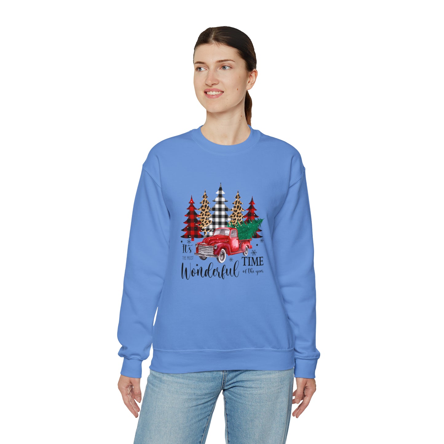 The Most Wonderful Time Of The Year | Crewneck Sweatshirt | Christmas Sweatshirt