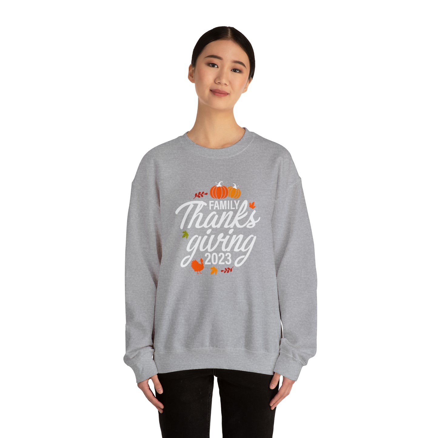 Family Thanksgiving 2023 | Unisex Crewneck Sweatshirt | Family Sweatshirt