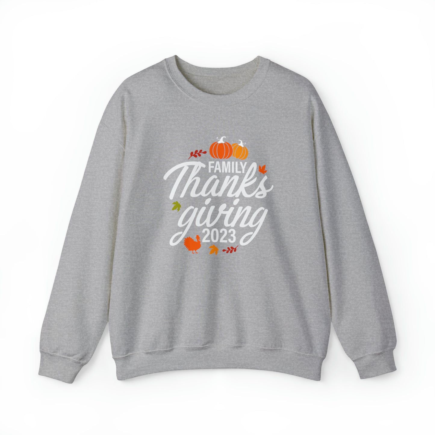 Family Thanksgiving 2023 | Unisex Crewneck Sweatshirt | Family Sweatshirt