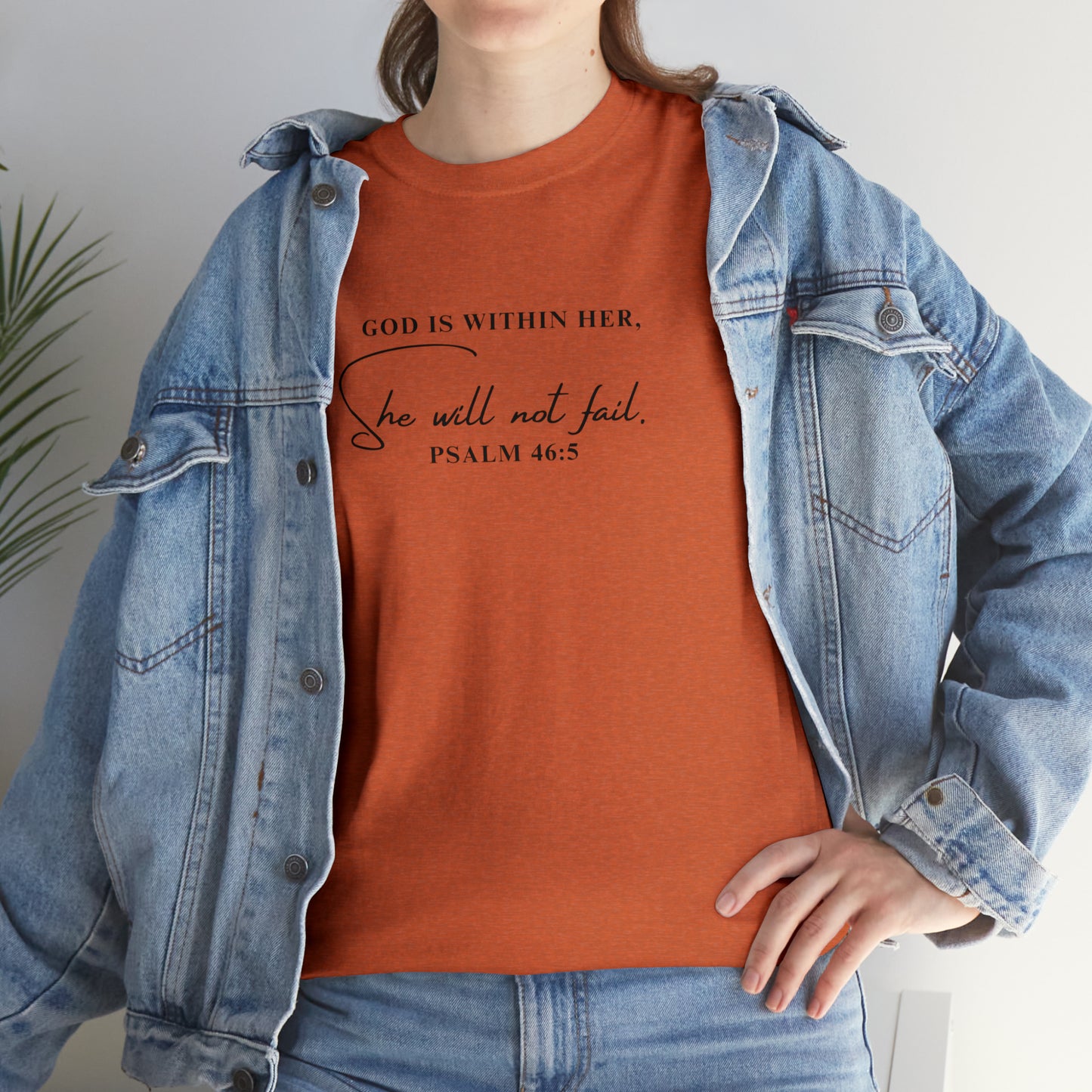 God Is Within Her | Cotton Tee